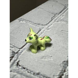 LEGO Minifigure Animal Fox w/ Black Nose, Magenta Eyes & Tribal Pattern (Dusti)